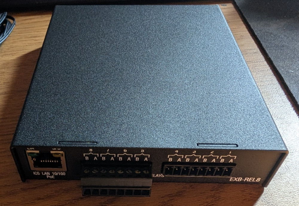 AMX FG2100-20 EXB-REL8 ICSLan Relay Interface 8 Channels