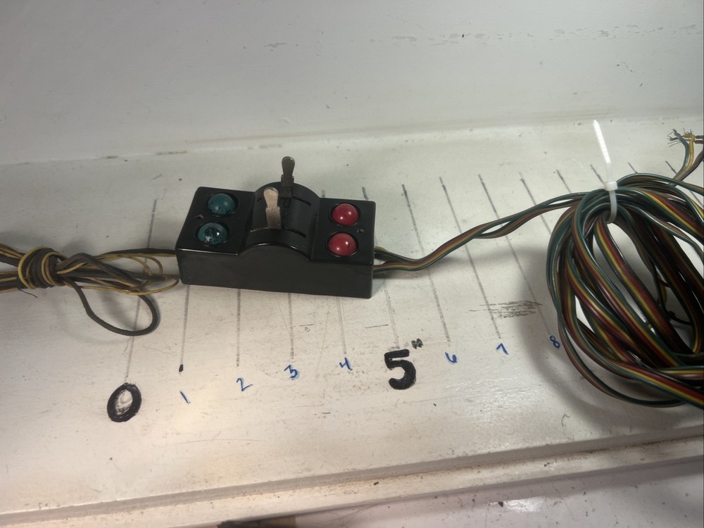 American Flyer Illuminated Switch Controller - 720A - Tested, All Bulbs Work