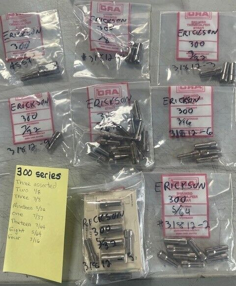 ARO / Erickson 300 Series Collets (57 pieces)