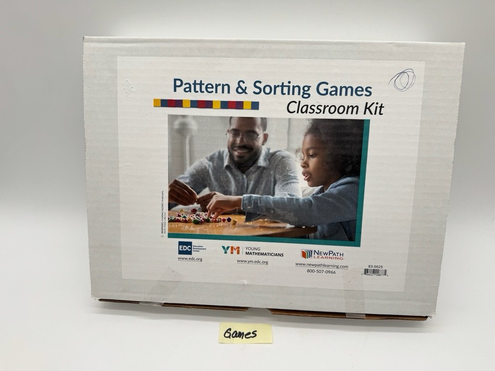 New Path Learning Pattern & Sorting Games Classroom Kit Young Mathematicians NEW
