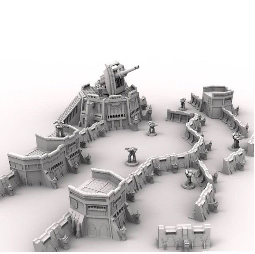 Warhammer 40k Compatible Terrain Scenery