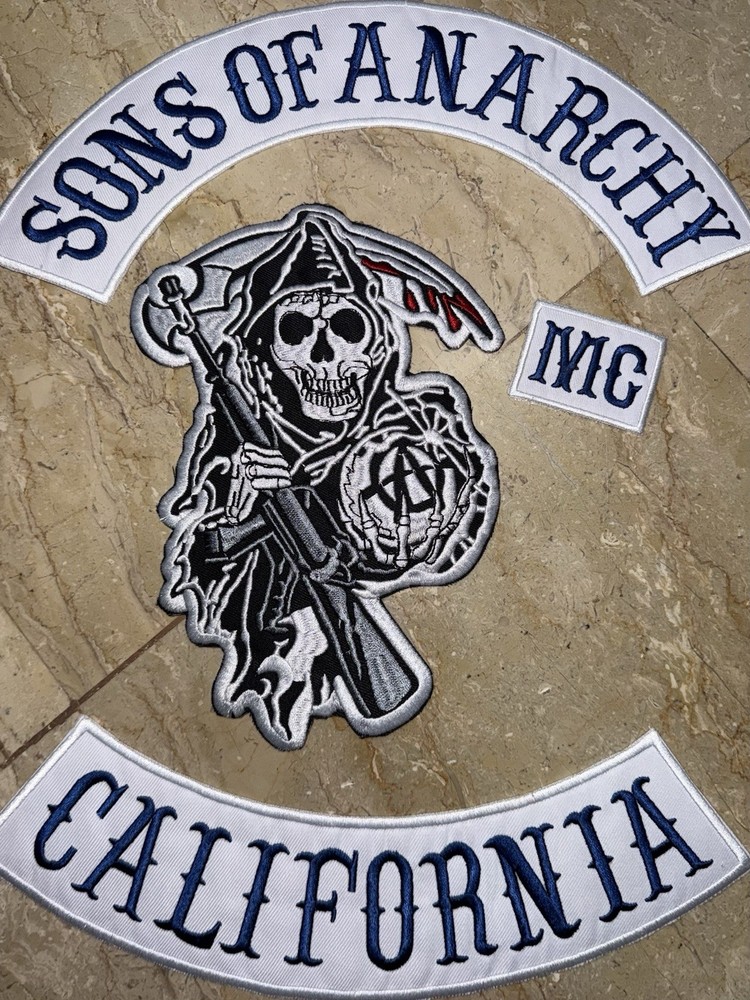 Sons of Anarchy SAMCRO back set Patch
