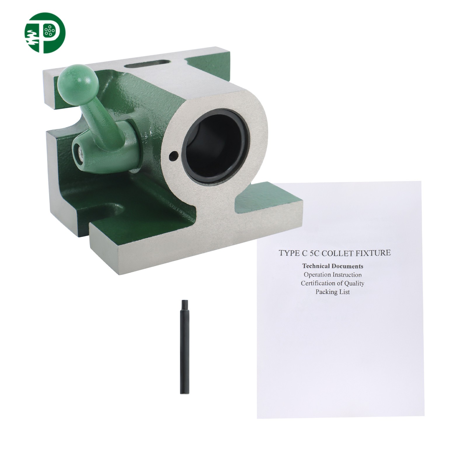 For 5C Collets 5C Horizontal-Vertical Angle Collet Fixture Lathe Grinding