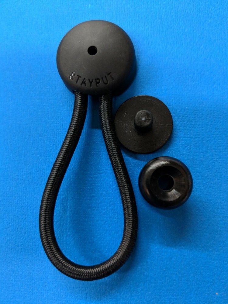 STAYPUT Bungee Shock Cord Clip "extras if need" 3 sizes Knobs, Pulls, & Screws