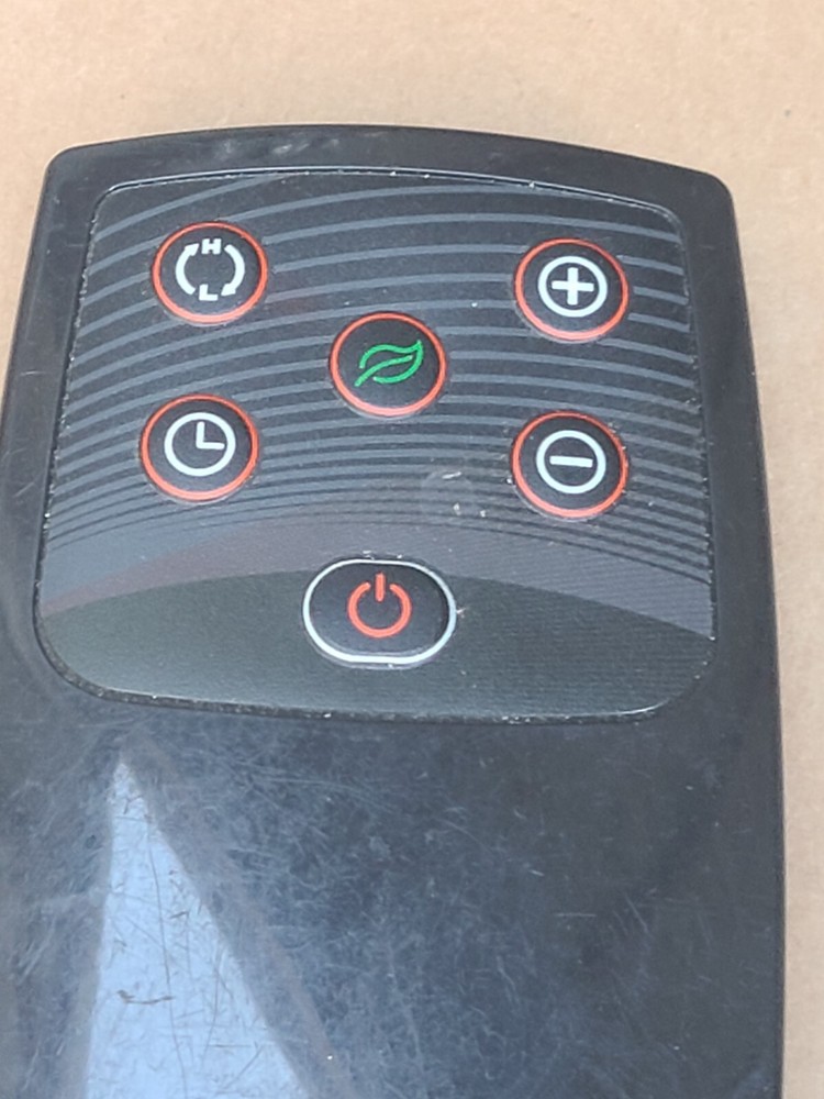 Lasko Multifunction Black Remote Control For Lasko Tower Fan