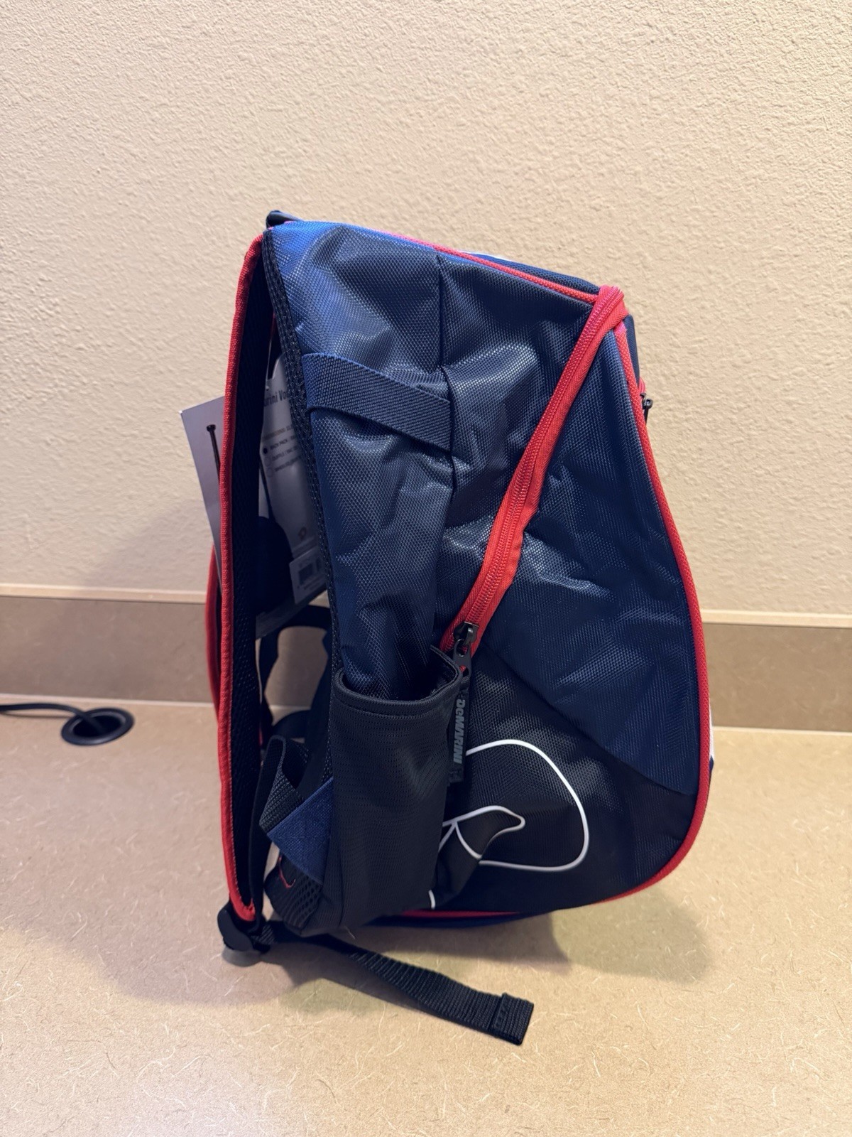 DeMarini Voodoo Junior Baseball Backpack USA Stars Red White Blue NEW NWT