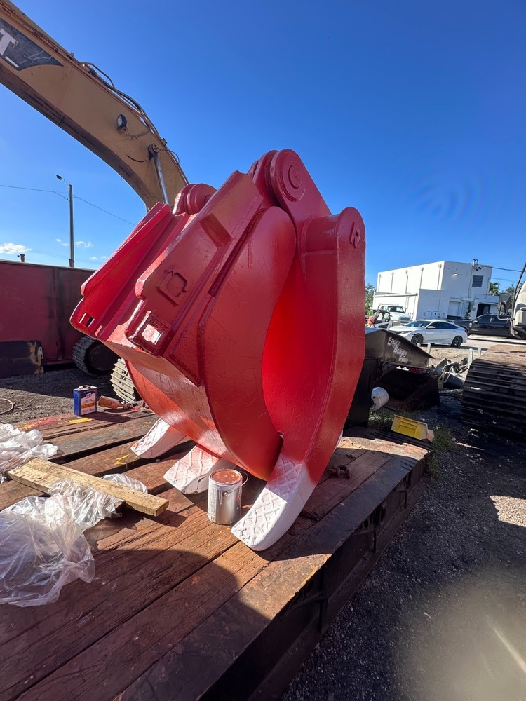 NYE Excavator Grapple Attachment, 3 over 4
