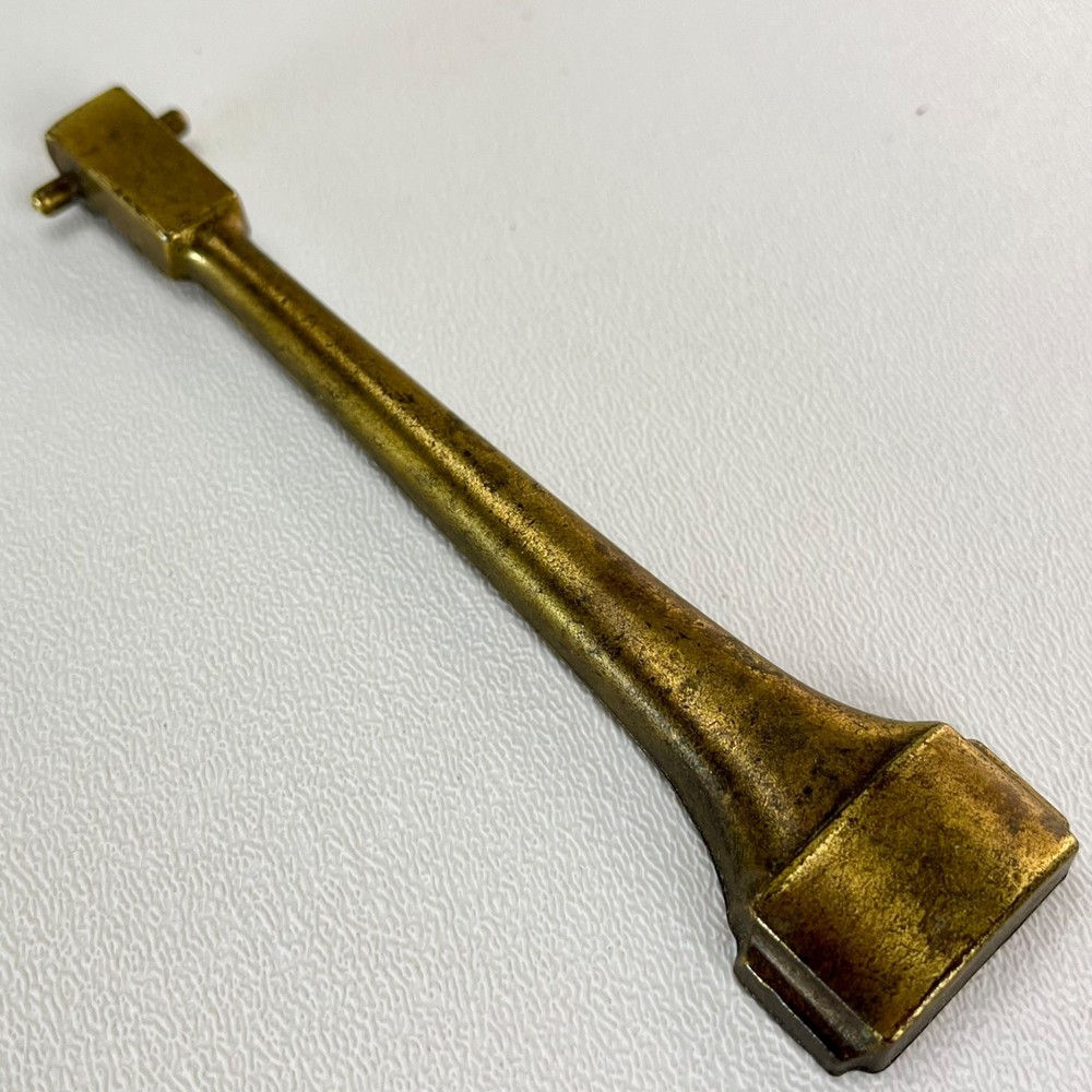 Solid Brass Replacement Door Knocker Strike Bar MidCentury 4.5" Door Hardware