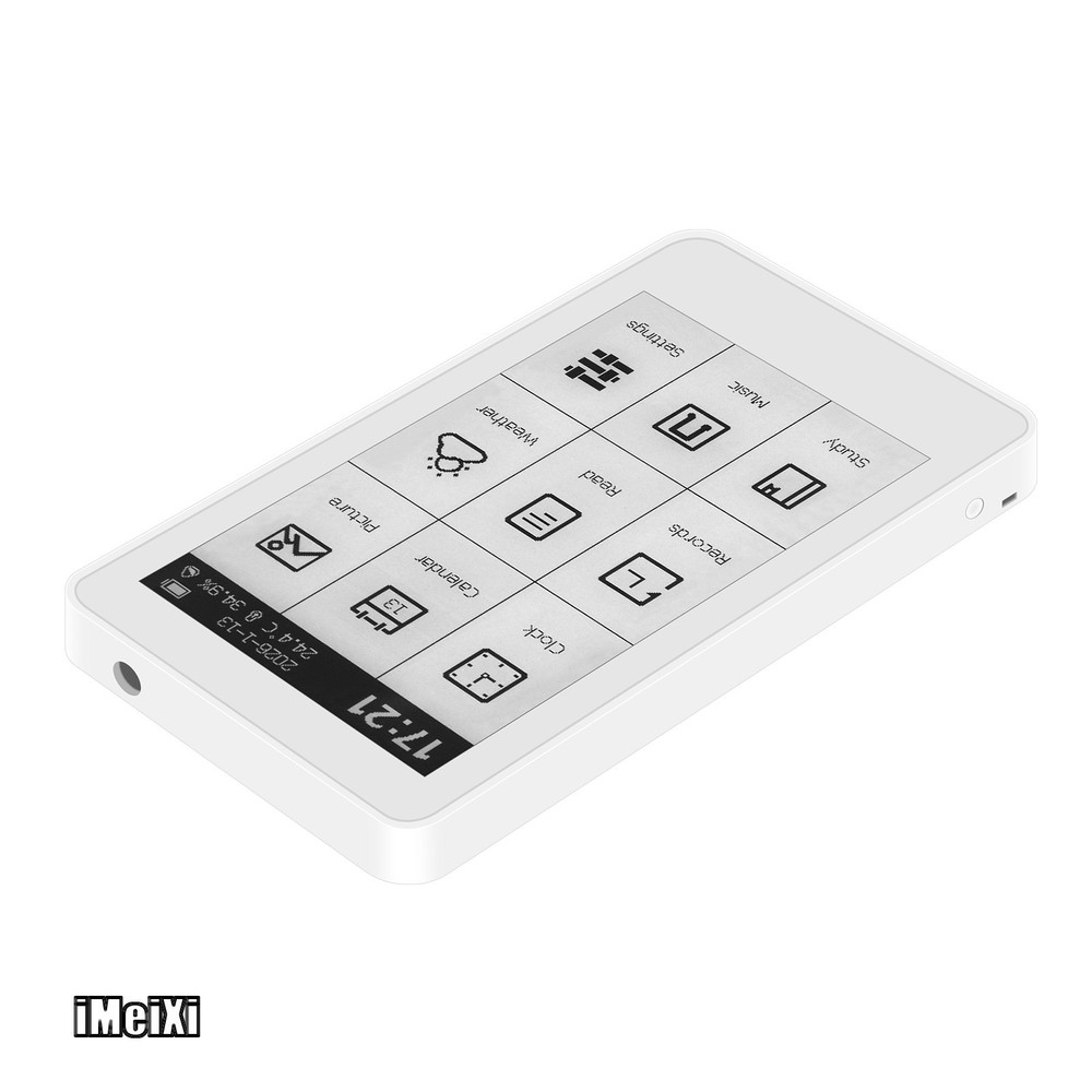 HamGeek M3 Portable E-Book Reader Touch Screen E-Paper 10-Level E-Ink Display
