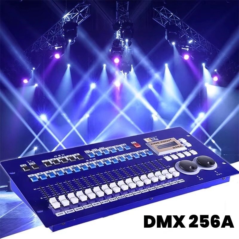 Kingkong 256A Dmx 512 Master Console Pro Stage Light Controller Built-in Program