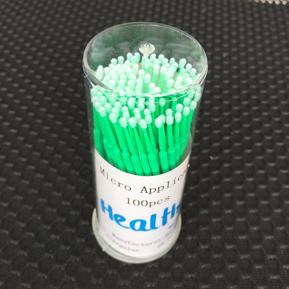 500Pcs Dental Microbrush Disposable Applicators Tips Micro Brush Dental 4 Sizes