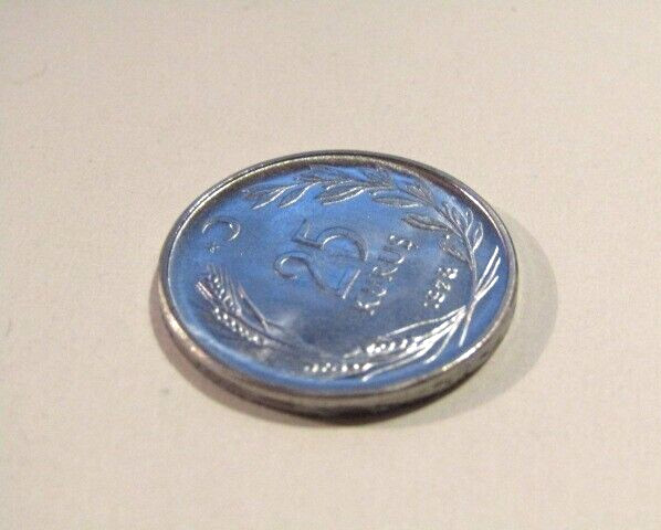 Turkey 1978 25 Kurus unc Coin