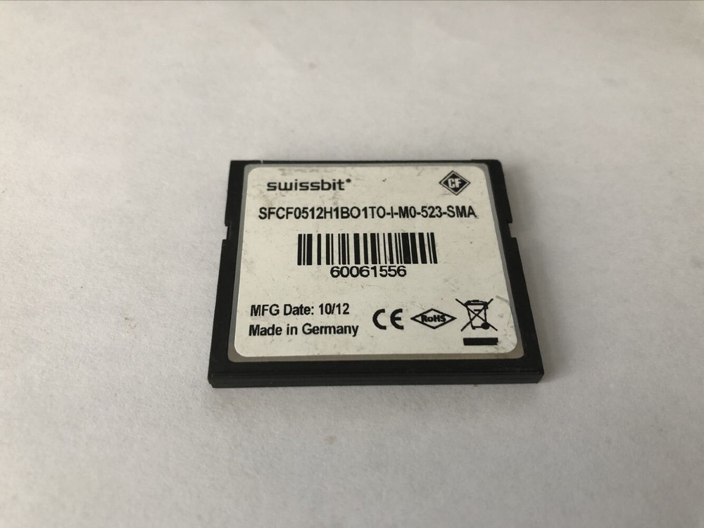 Swissbit 512MB industrial CompactFlash CF Memony Card