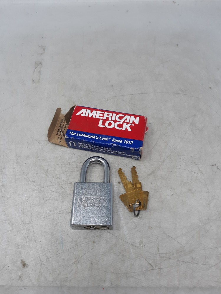 American Lock A5200KA Solid Steel Padlock
