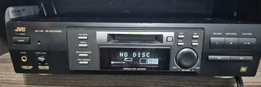JVC XM-448 MiniDisc MD Recorder