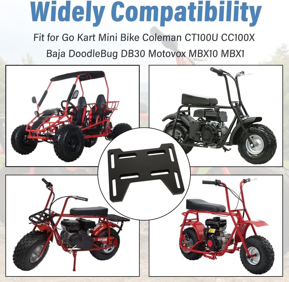 Mini Bike Mount Plate Adapter Bracket Compatible with Predator 79cc... Fast Ship