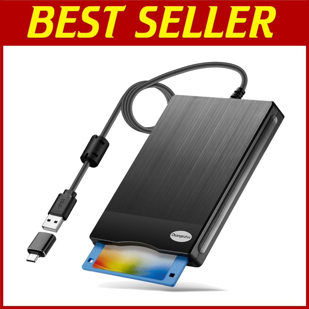 External 3.5 Inch Floppy Disk Reader