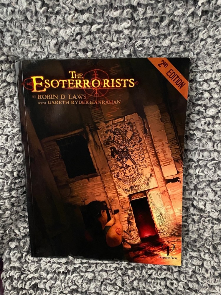The Esoterrorists RPG 2nd Edition (Pelgrane Press, 2013, VG/EX)
