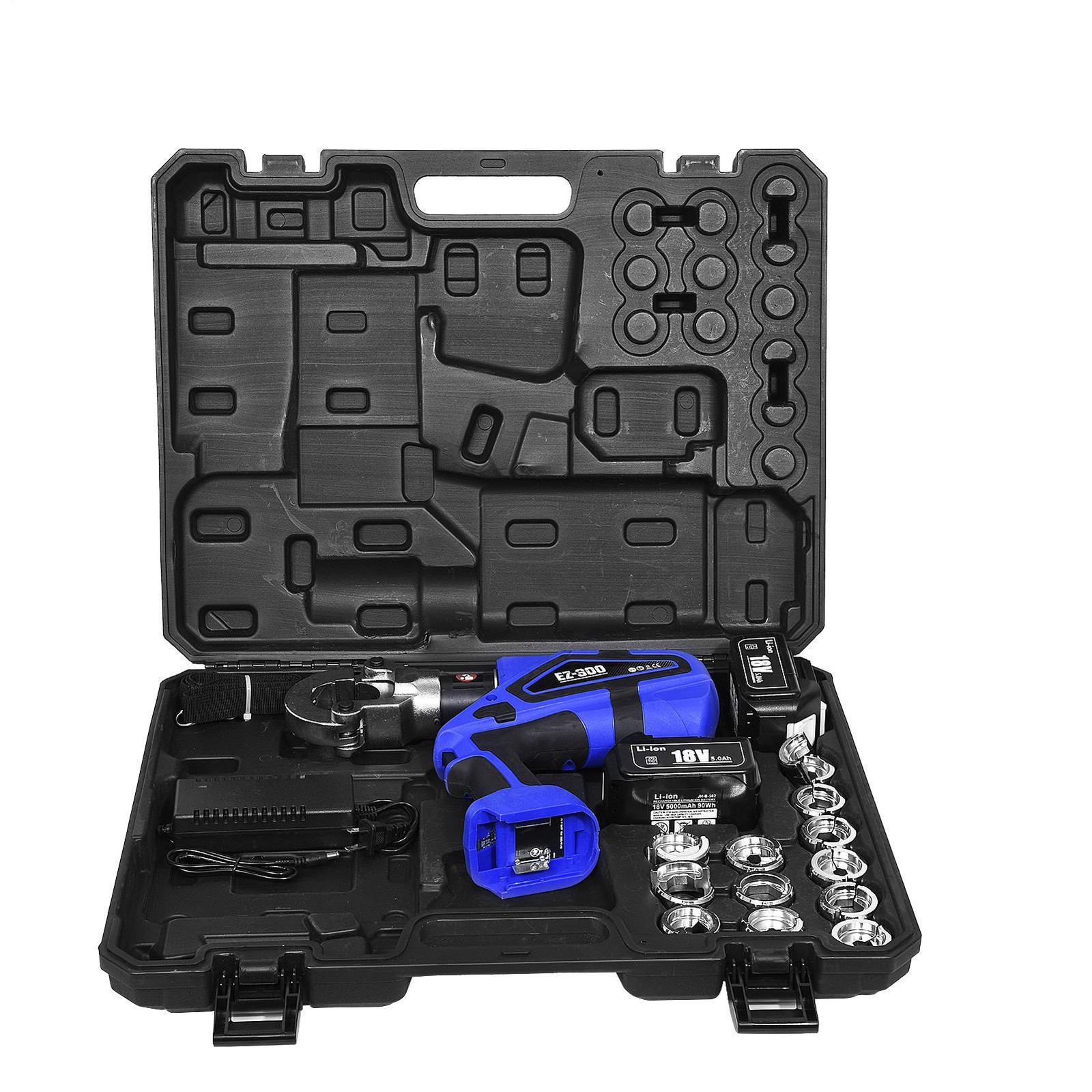 Electric Hydraulic Plier Rechargeable Battery Crimping Tool 16-300mm²