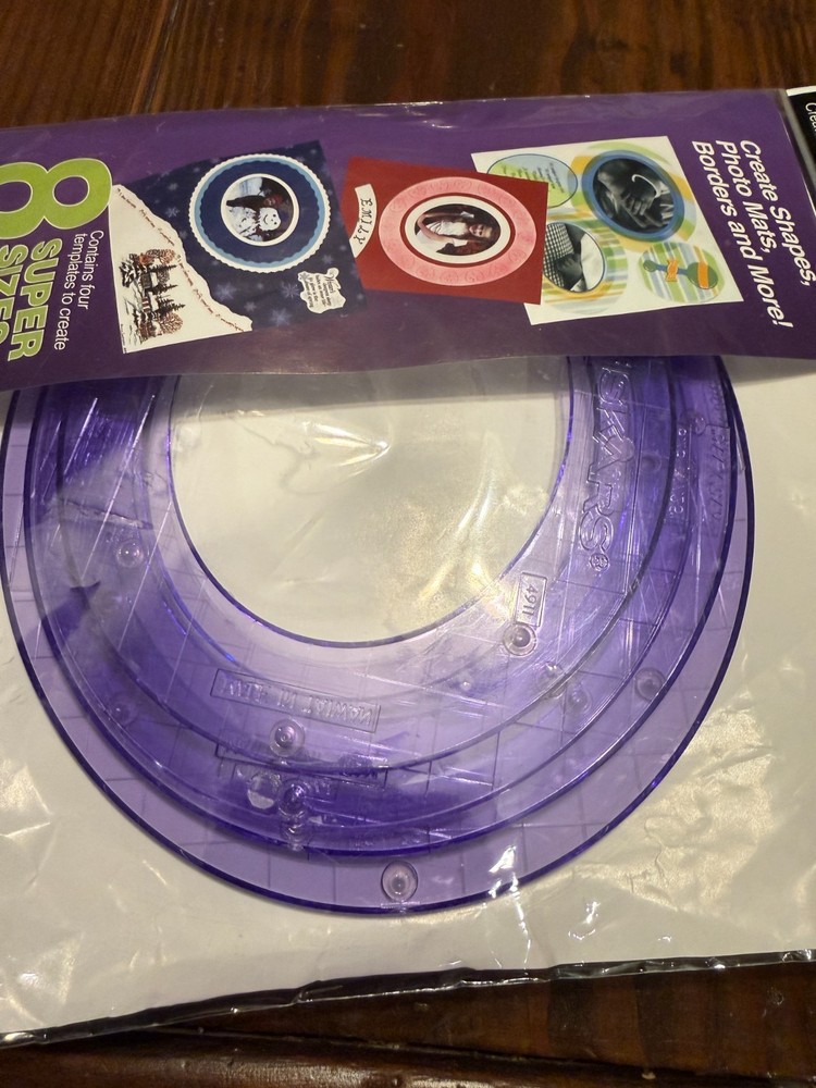 Fiskars Super Sized Circles & Ovals Shape Template Set 4910 Complete