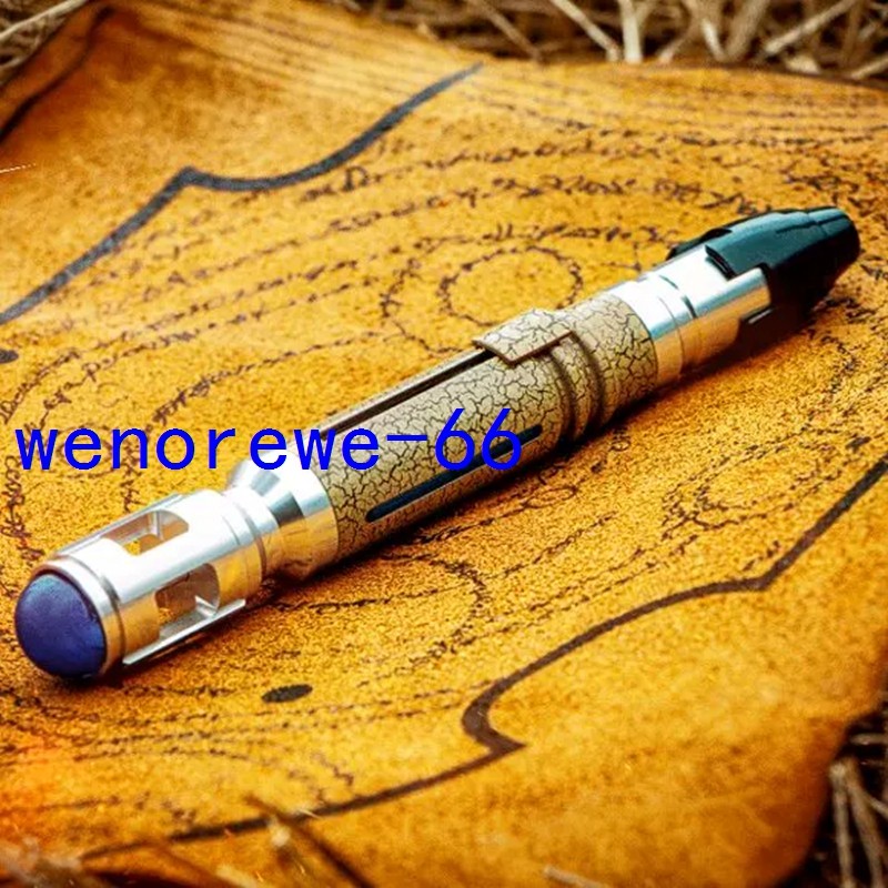50th Anniversary Ver. NAWYA Replica Doctor Who 10th Metal LED Sonic Screwdriver