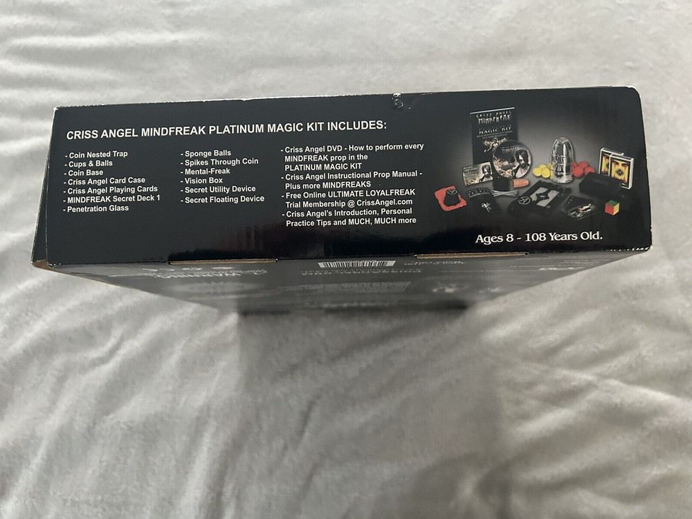 Cross Angle Mindfreak Platinum Magic Kit 250 Magic Tricks New