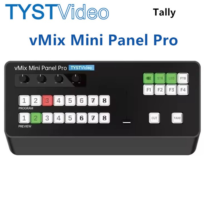 TYST vMix Mini Panel Pro Control Tally MIDI Video Recording Switchboard Switcher
