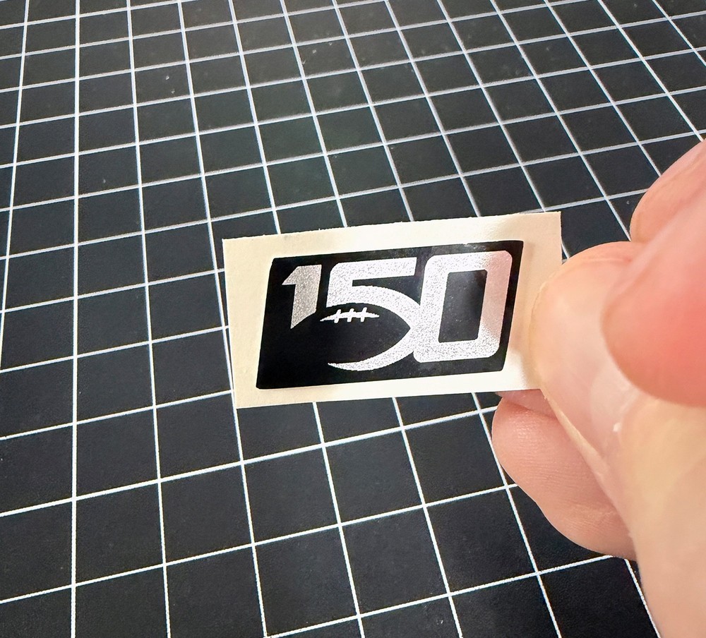 CFB150 2019 Decal (Mini) for Mini Football Helmets