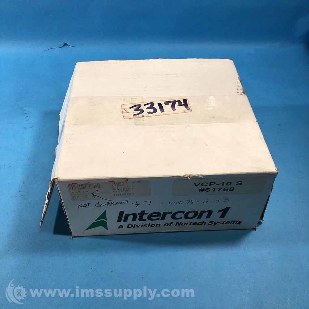 Intercon Inc VCP-10-S Camera Cable FNOB