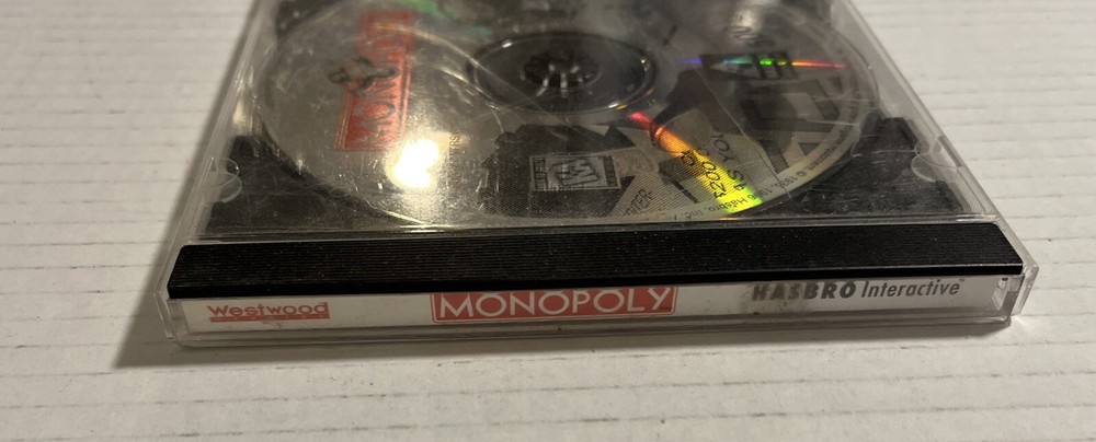 Monopoly CD-ROM for Windows 95 (PC, 1996) - Disc Only- Good Condition
