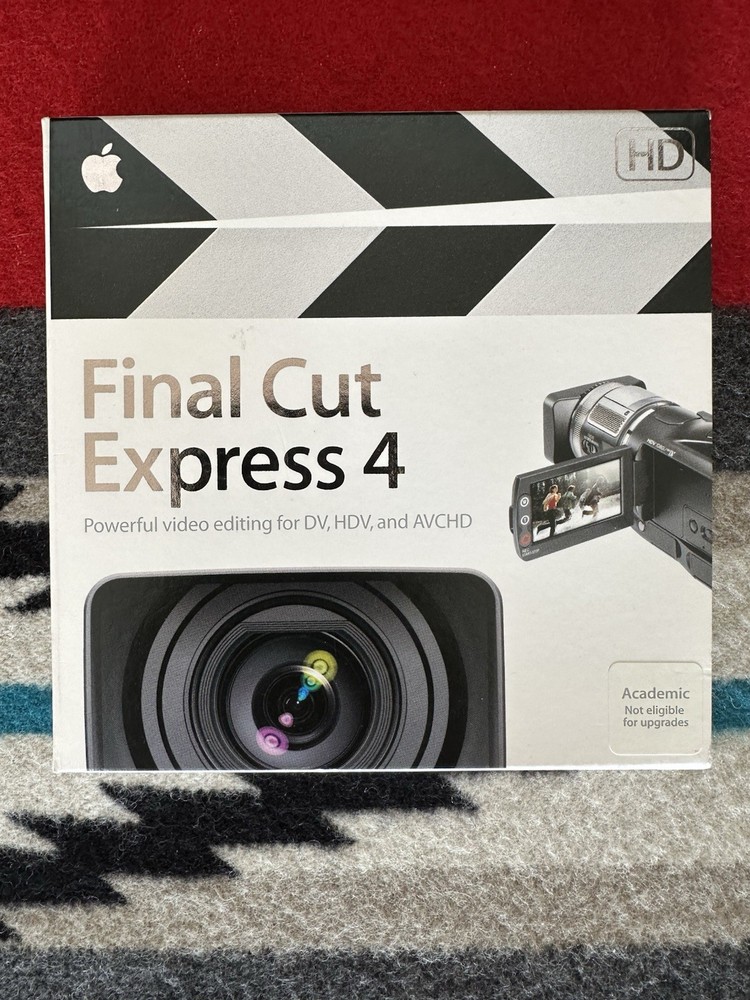 Apple Final Cut Express 4 HD Video Editing Software