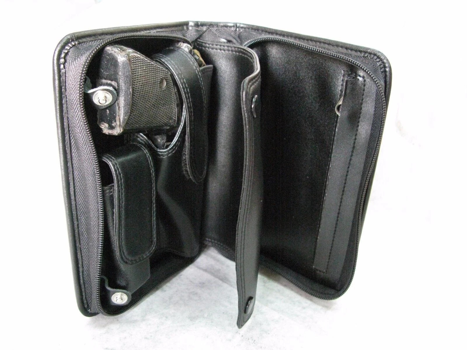Black PVC Case For Walther PP, PPK/S, Star SA 7.65 mm .32 ACP with Mag