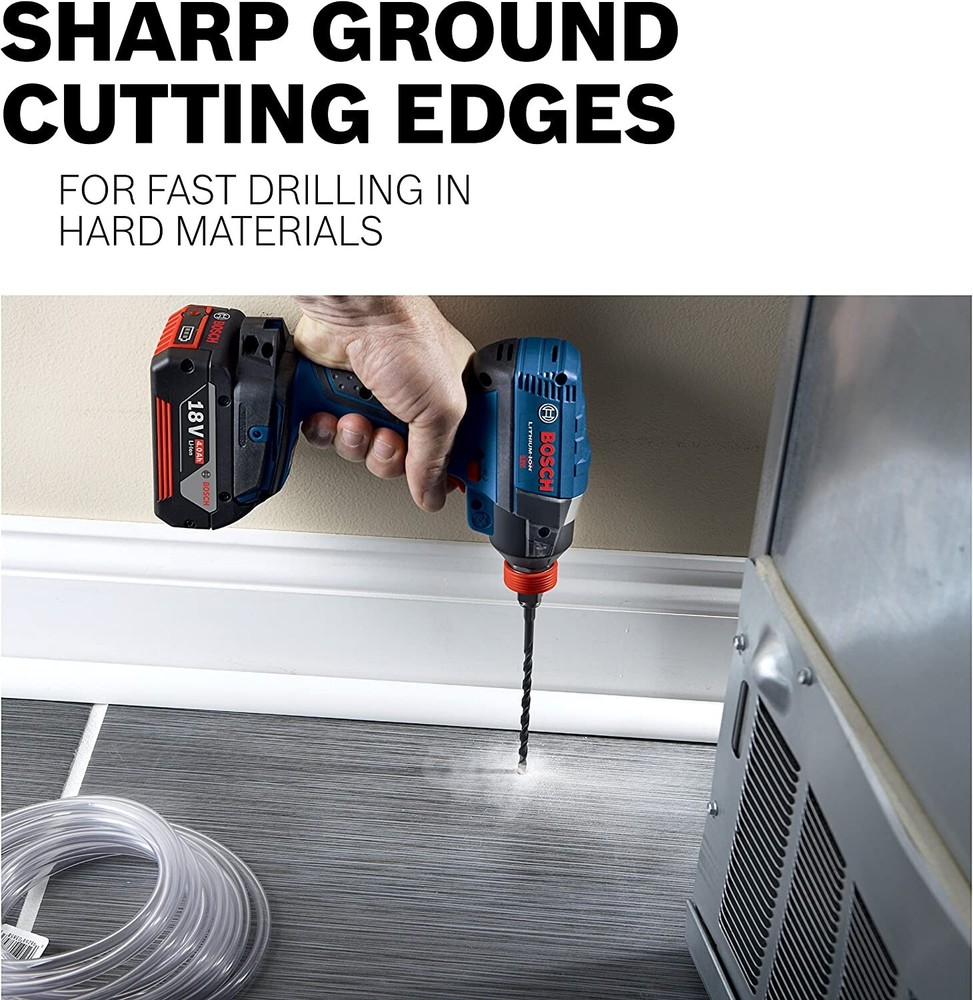 5 Pack Bosch IMC02 5/32" Impact Multi Construction Drill Bit