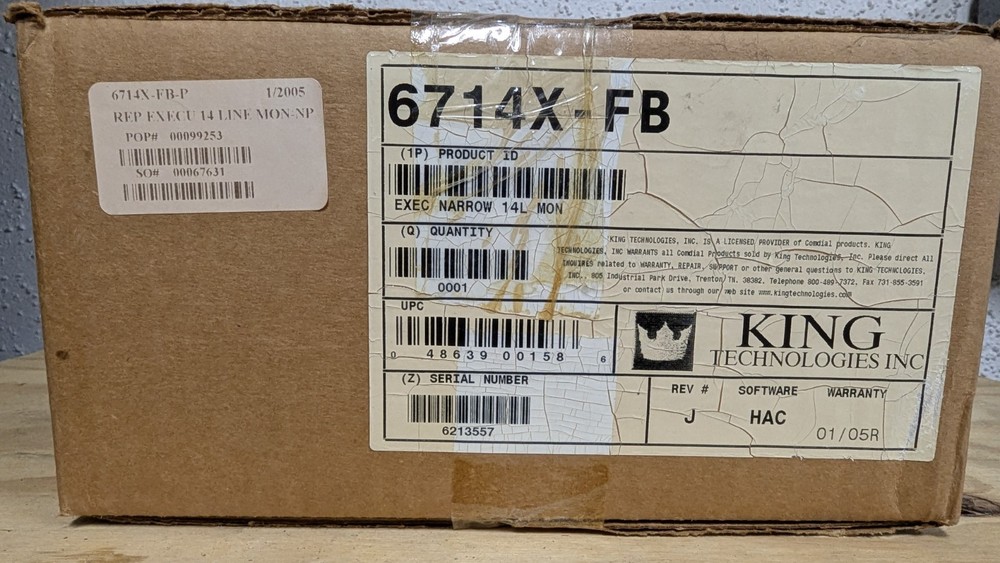 Comdial/King Technologies Paging Phone 14 Lines 6714X-FB
