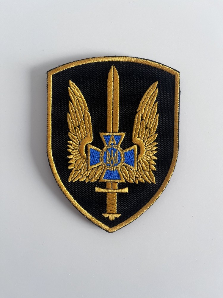 Ukraine SBU Alpha Special Forces Patch Military Insignia Hook & Loop