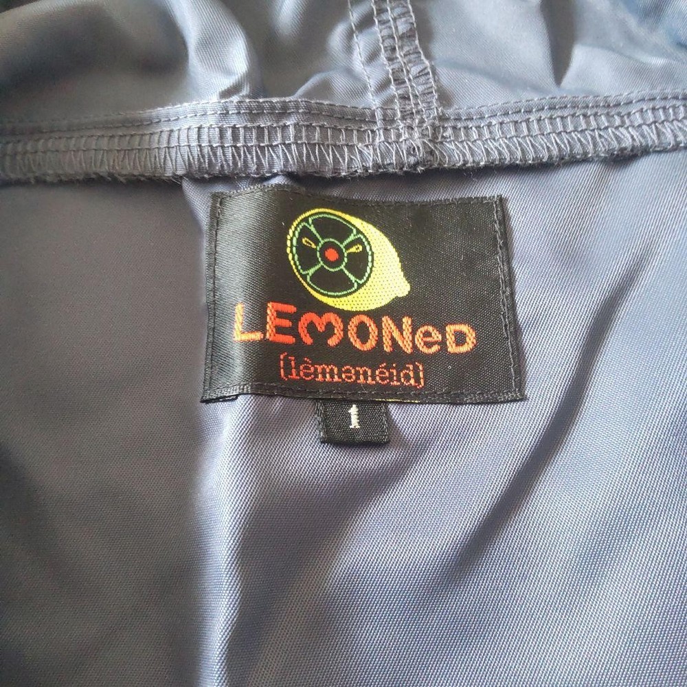 LEMONed hooded jacket hide