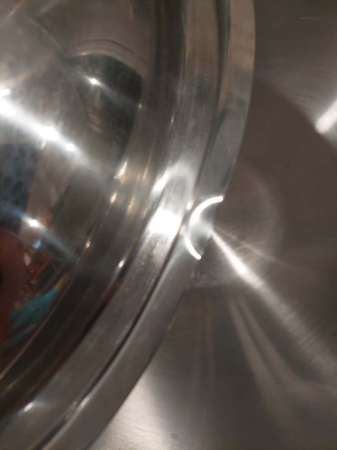 Calphalon Stainless Steel 13” Wok 155 Flat Bottom Cooking Pan With Lid