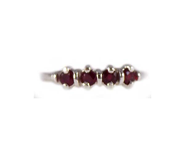 Ruby Ring Invincible Invulnerable Warrior Talisman Ancient Hindu Magic Antique