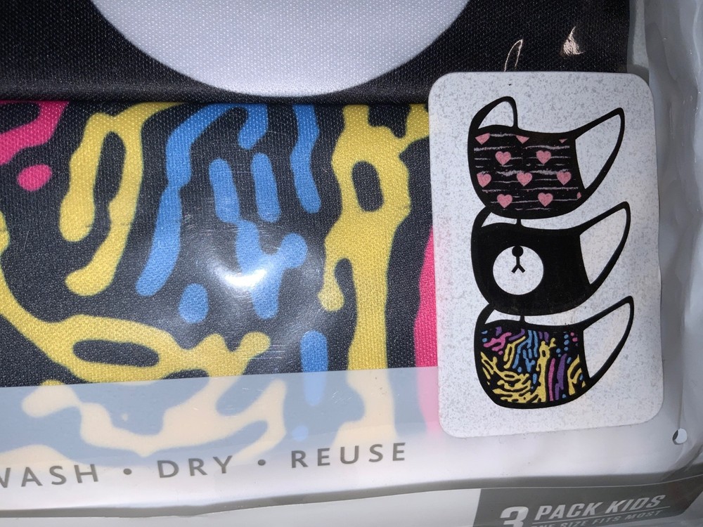 SOFSOLE - 24 Face Mask Covers - Mixed Kids Designs - NEW