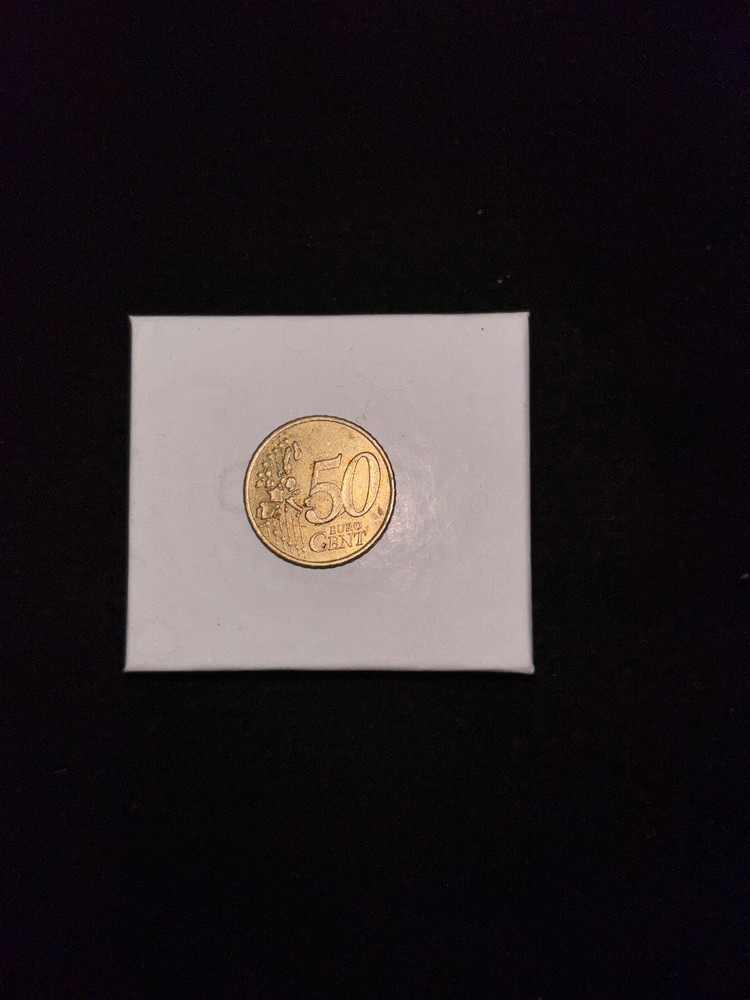 2002 50 cent uro coin