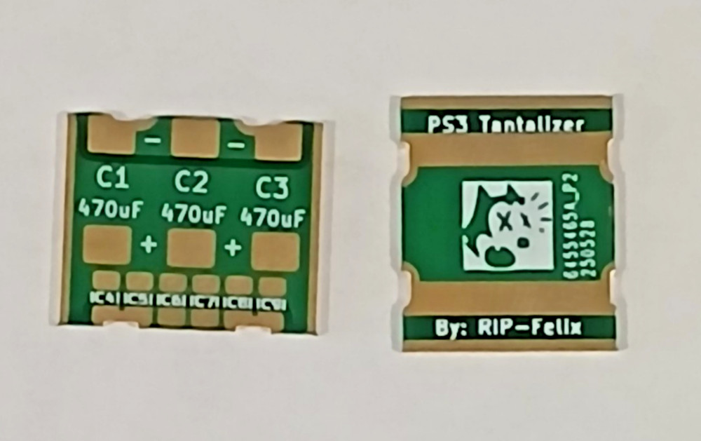 PS3 Tokin Capacitor Replacement (Tantalizers) 4 PACK KIT