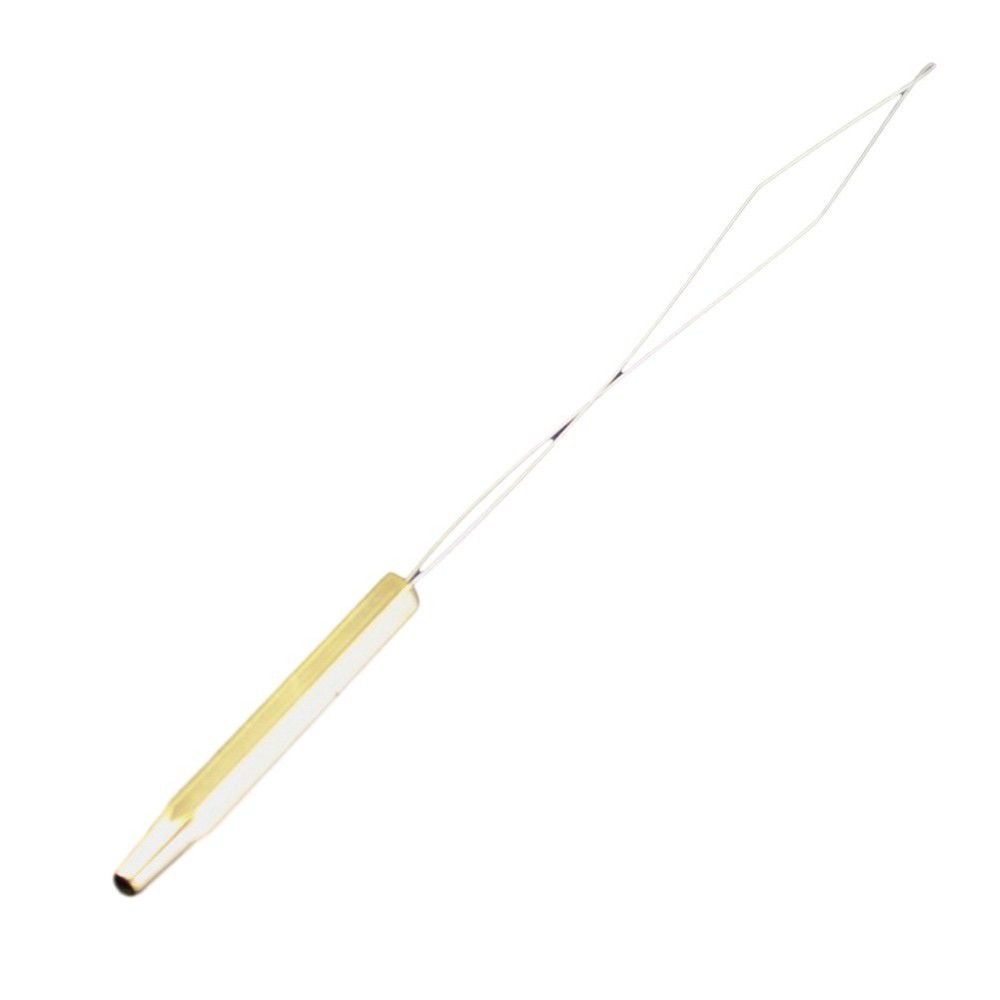 Practical Stainless Steel Bobbin Threader for Fly Tying and Line Winding