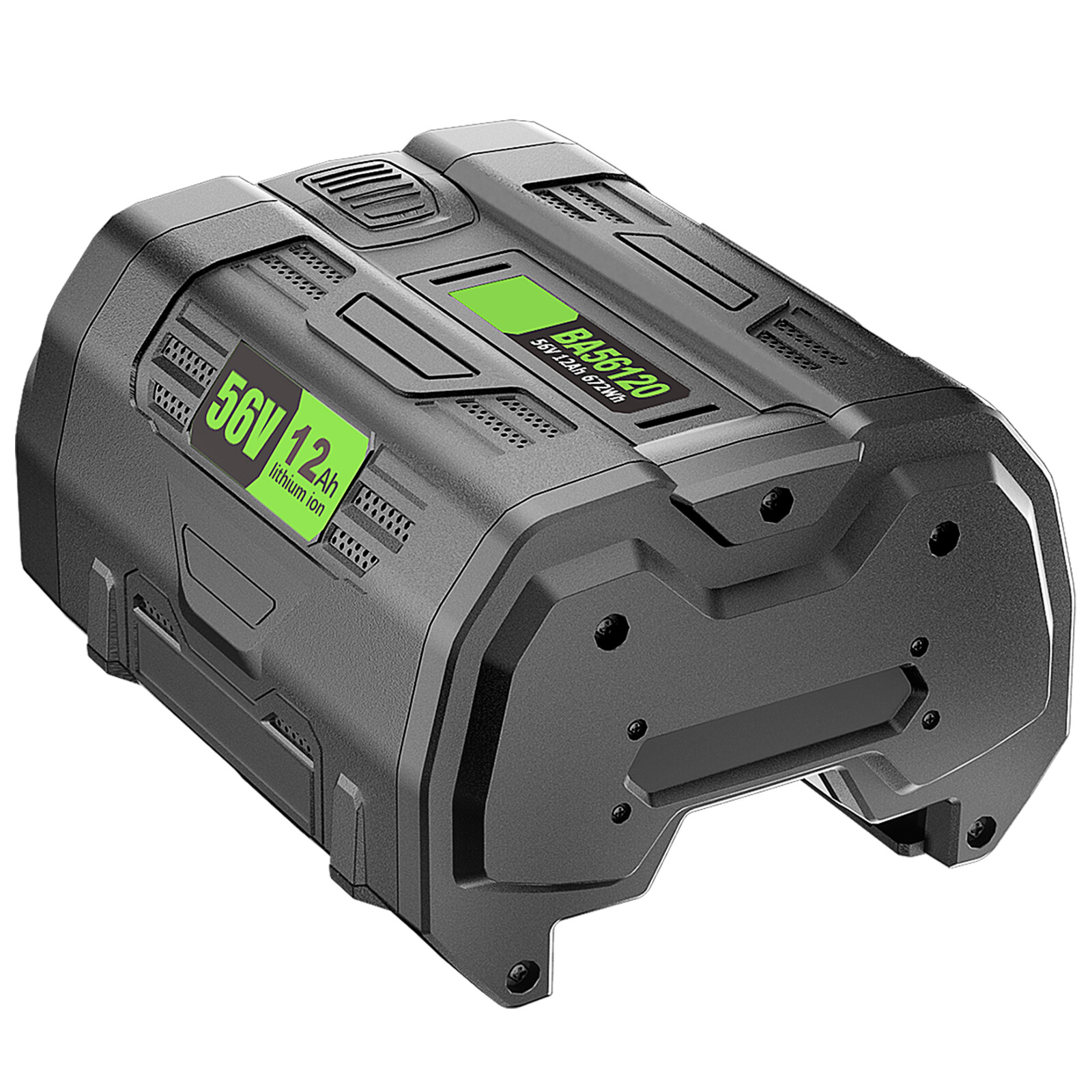 2 PACK 12AH Battery For EGO 56V 56Volt BA5600T POWER+ Lithium Ion BA2240 BA2800T