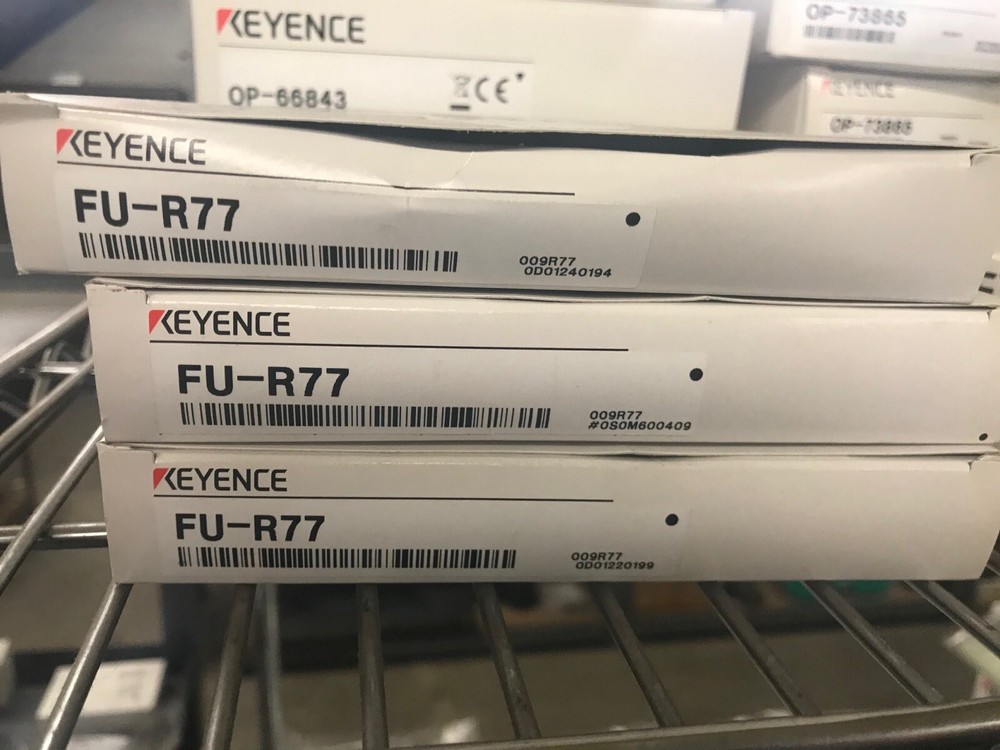 New KEYENCE FU-R77 Fiber Optic Sensor Switch