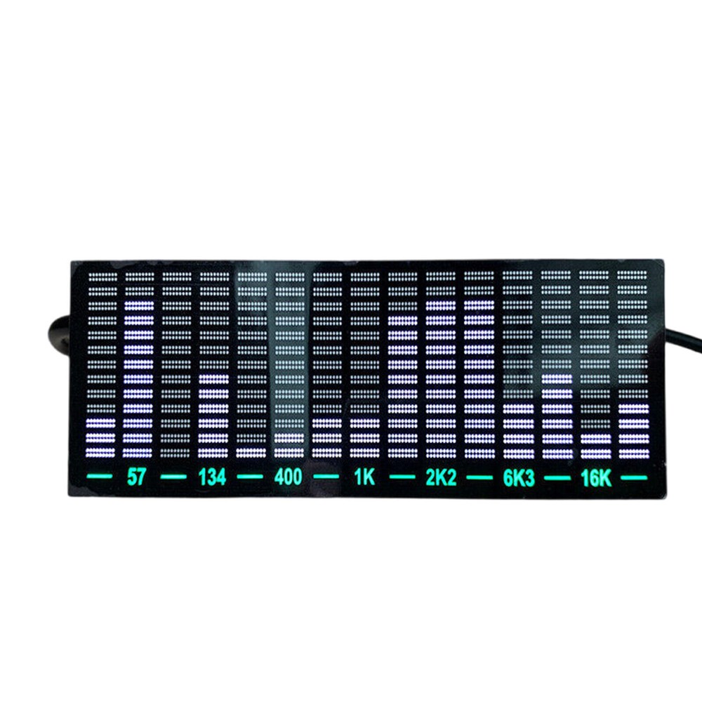 15-segment Spectrum Display VU Meter LED Sound-controlled Audio Level Indicator