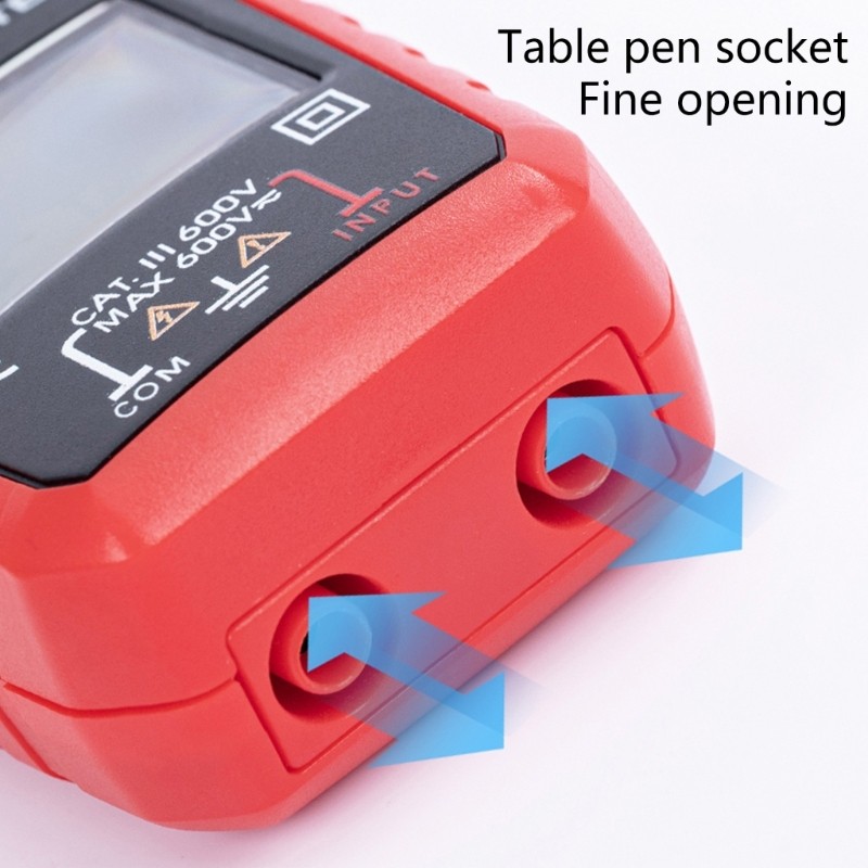 Clamp Multimeter Digital Voltages Current Meter Capacitance Resistance Testers