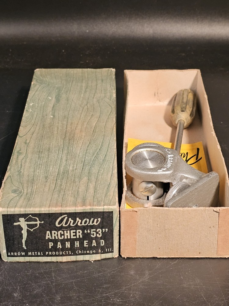 Old Arrow Archer Camera PANHEAD
