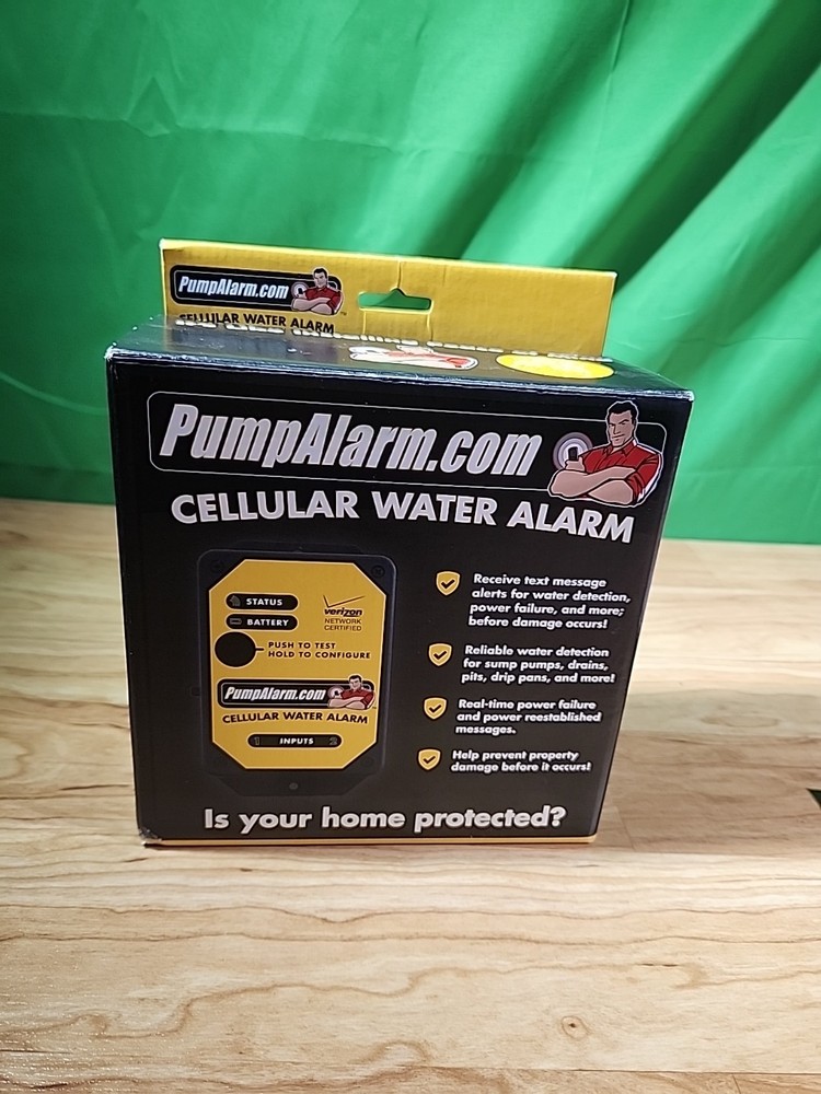 PumpAlarm Cellular Water Pump Alarm