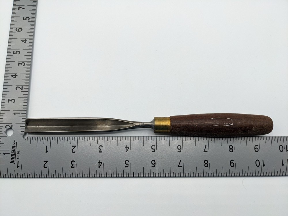 Marples #45 V‑Tool – 45° Parting Tool – Sheffield Carving Chisel