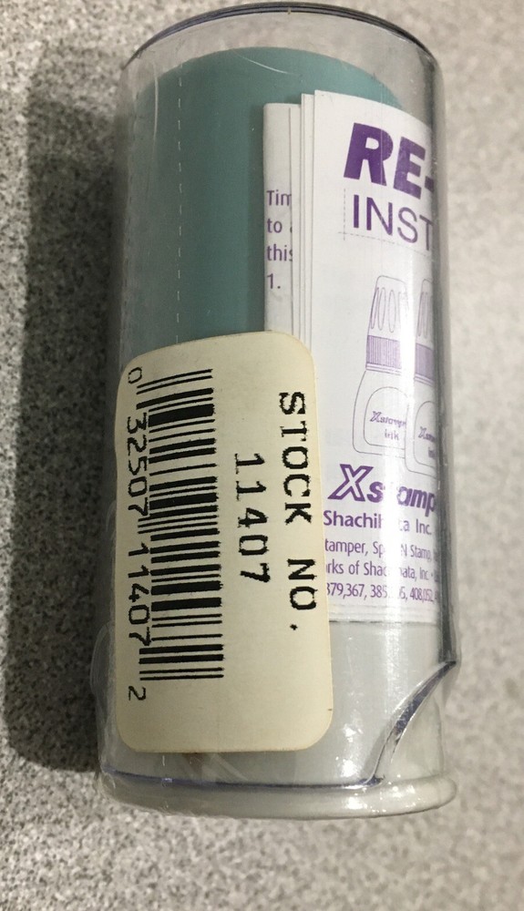 XStamper Red Pre-Inked Stamp COPY 11407
